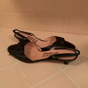 Salvatore Ferragamo kitten heels